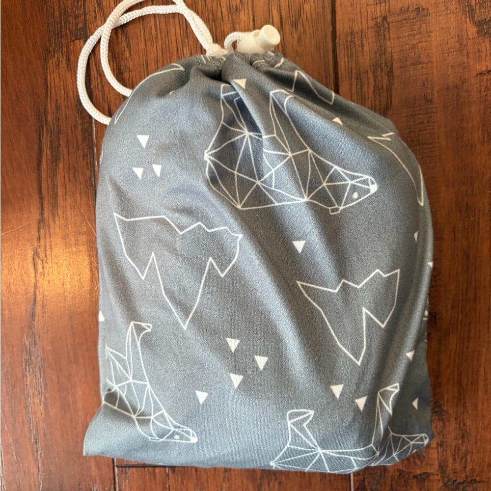 Geometric Animal Print nursing and car seat cover